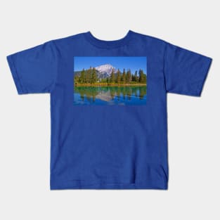 Canada. Alberta. Canadian Rockies. Environs of Banff town. Kids T-Shirt